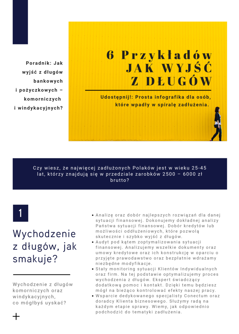Jak Wyjść Z Długów [Infographic]